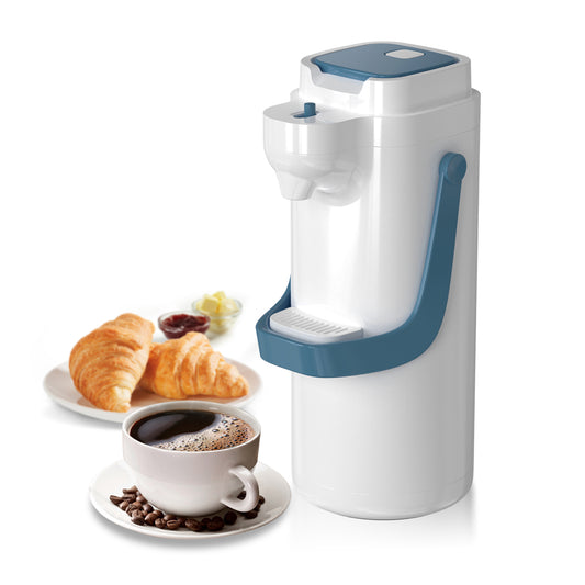 2.5L Thermos Coffee Airpot Glass Lined Lever