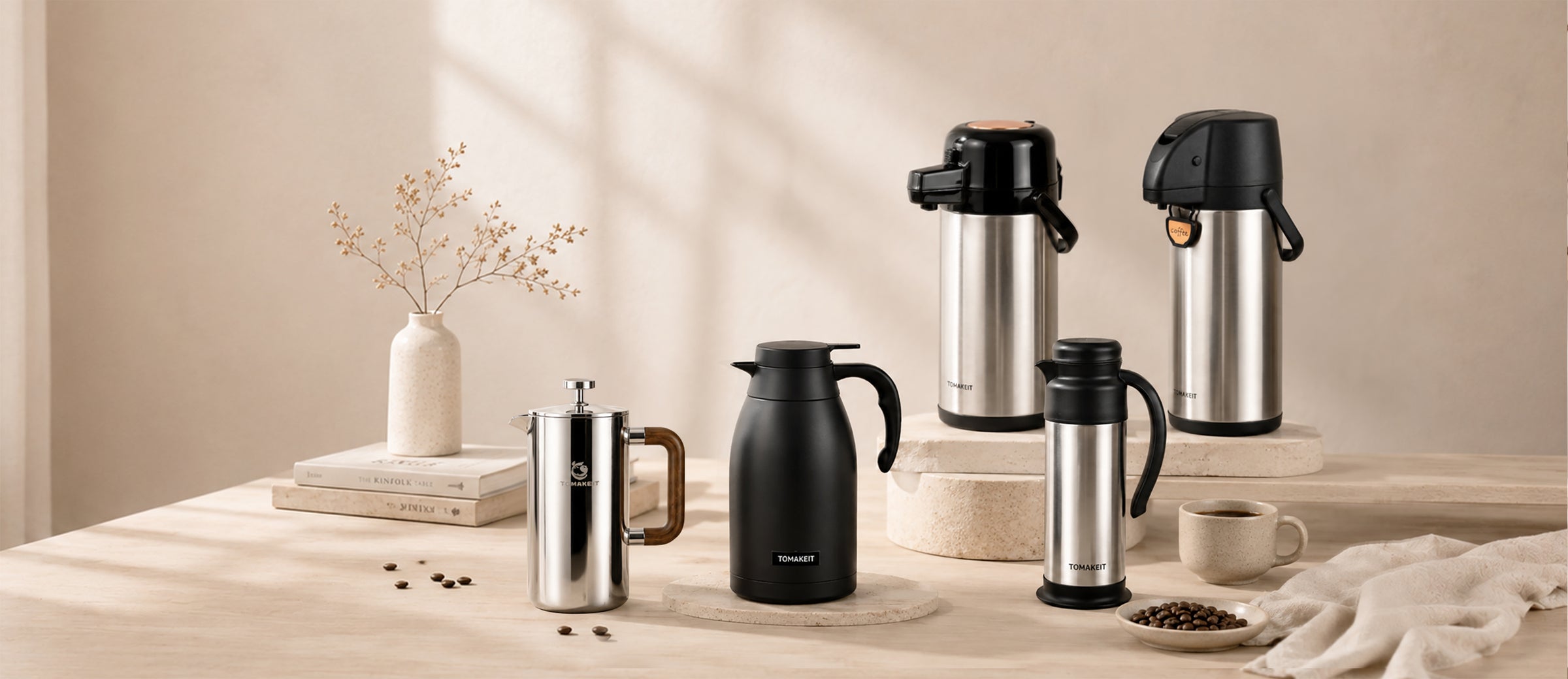 Warm Drinks,
Beautifully Served