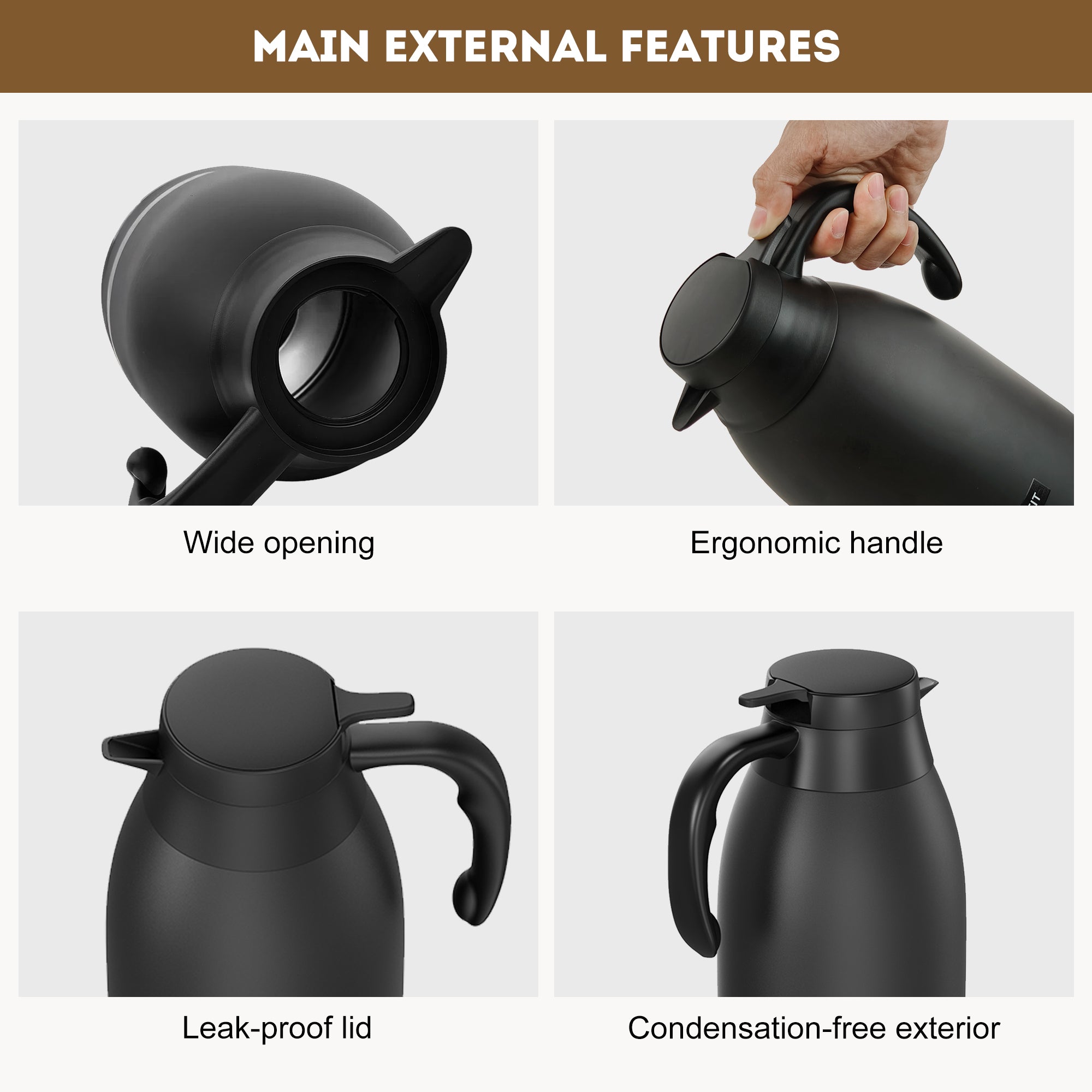 Stainless Steel Thermal Carafe Essential