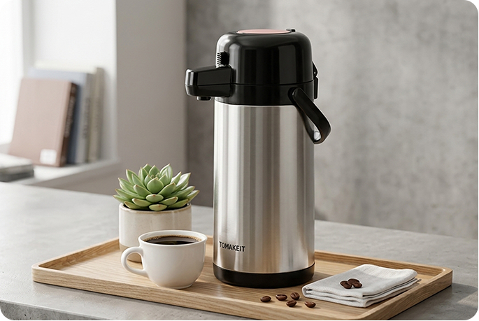 Daily coffee serving