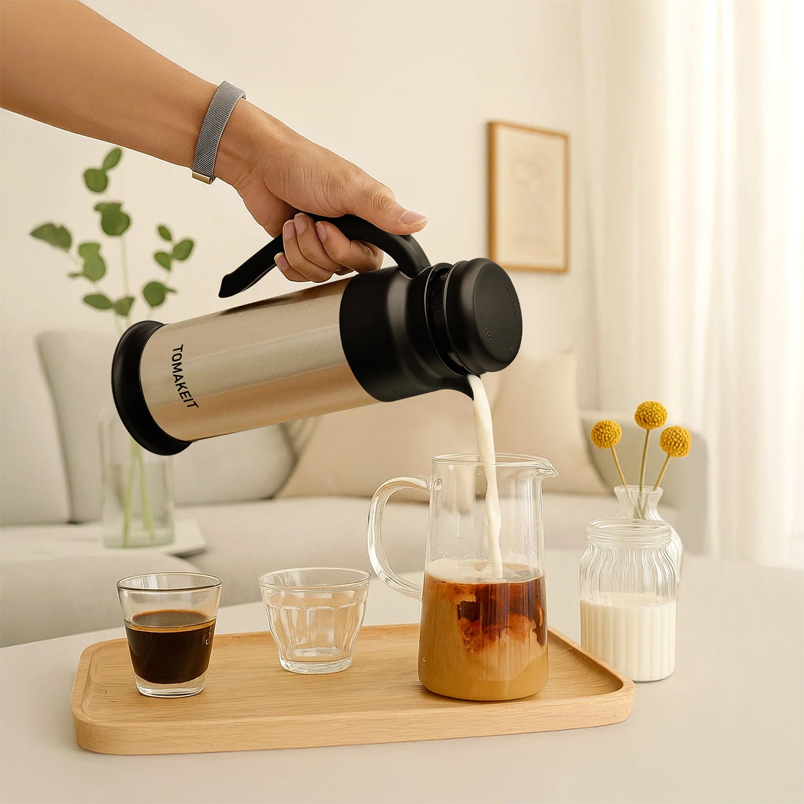 STAINLESS STEEL CREAMER PITCHER ESSENTIAL